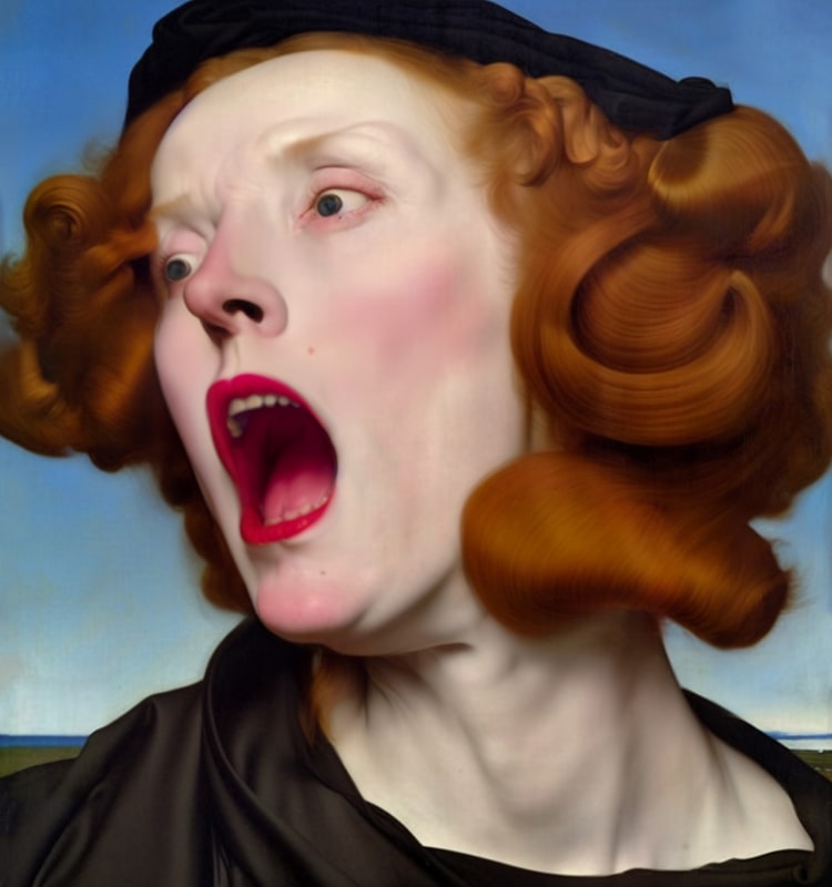 Wolfe von Lenkiewicz, That Nightingale Who Weeps So Sweetly, 2022