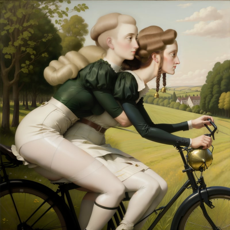 Wolfe von Lenkiewicz, Riding Free, 2024