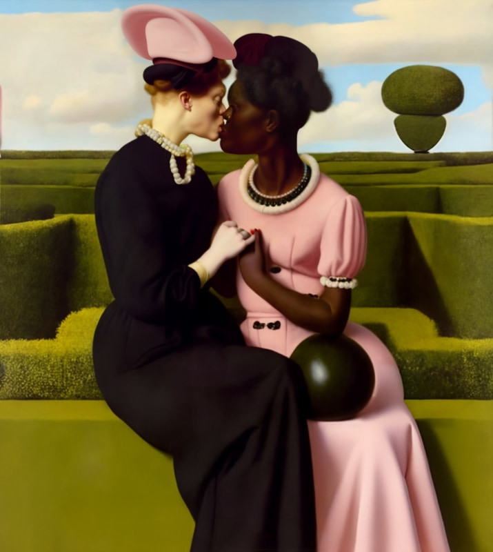 Wolfe von Lenkiewicz, The Kiss, 2022