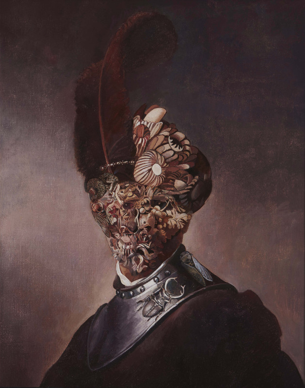 Wolfe von Lenkiewicz, An Old Man in a Military Costume, 2018