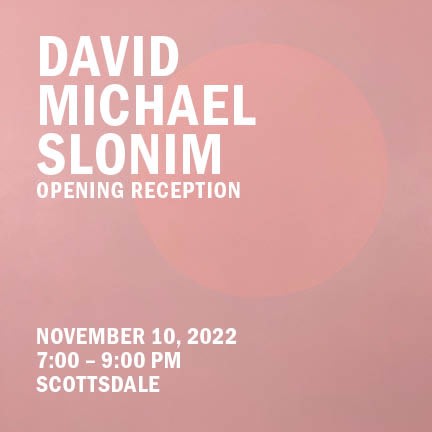 David Michael Slonim Artist Reception, Meet the Artist