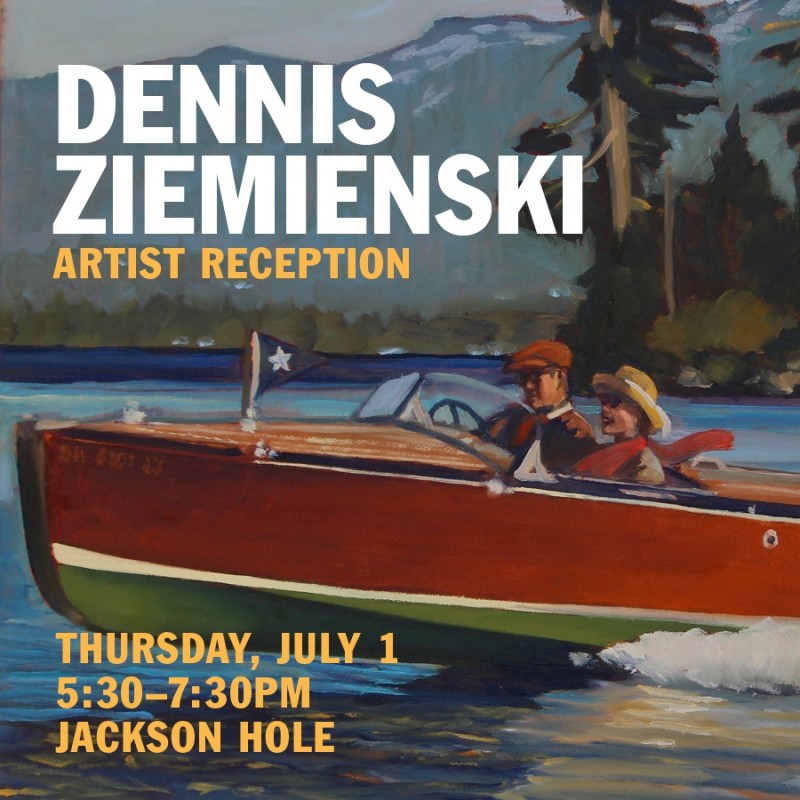 Dennis Ziemienski Artist Reception , Meet the Artist