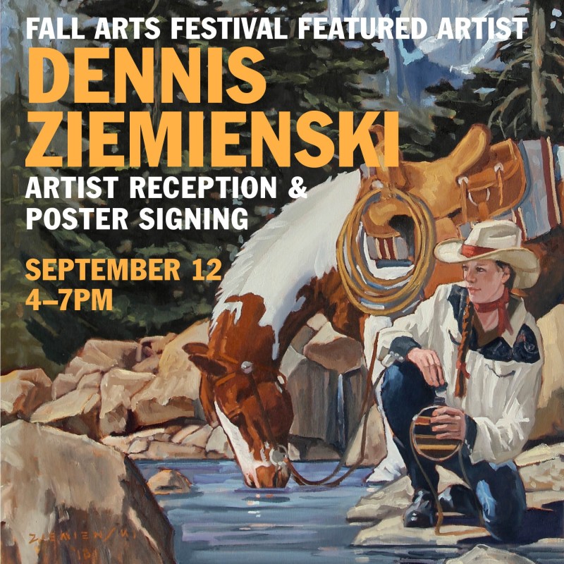 Artist Reception and Poster Signing , Fall Arts Festival Featured Artist Dennis Ziemienski