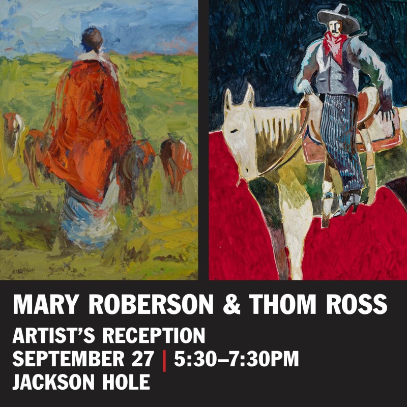 Show Reception | Roberson & Ross, Meet the Artists