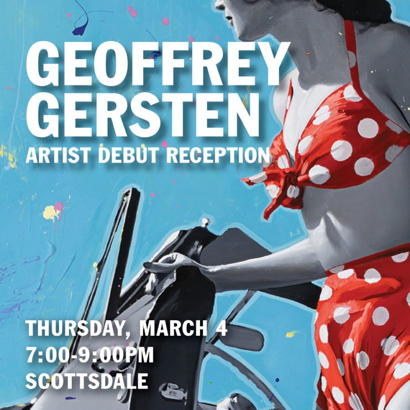 Geoffrey Gersten Artist Reception, 'Jumping Off'