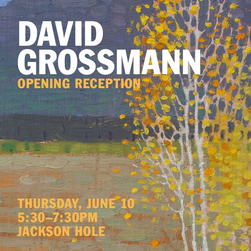 David Grossmann Artist Reception, Meet the Artist