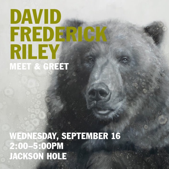 David Frederick Riley Artist Event, Meet & Greet