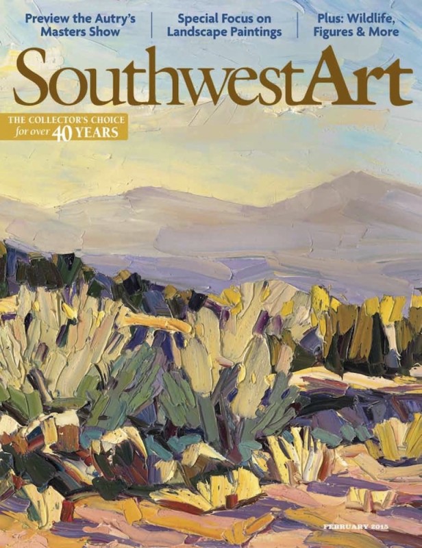 Cover and Feature Article, Courtesy of Southwest Art