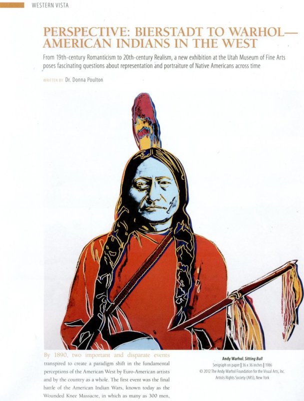Perspective: Bierstadt to Warhol - American Indian in the West