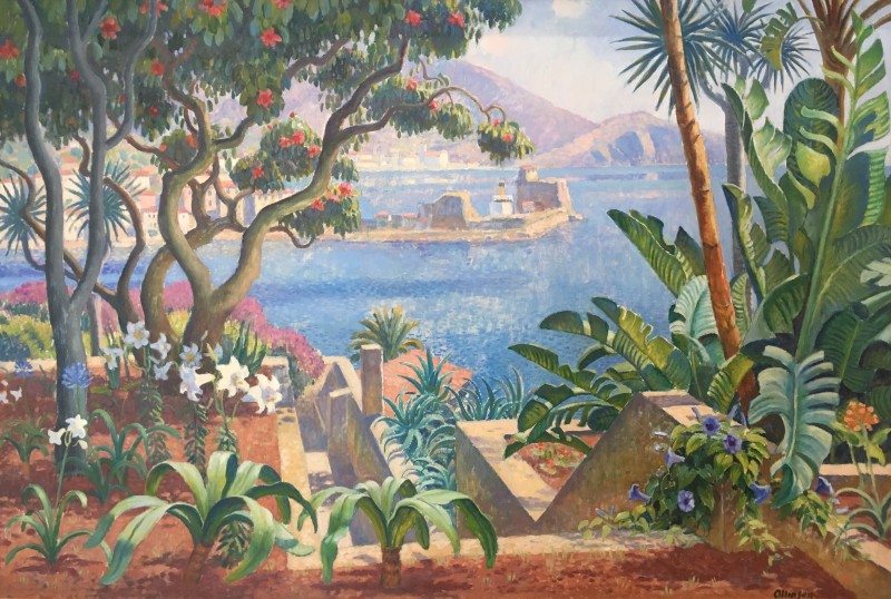Adrian Allinson, View from the Reid's Hotel, Madeira, c. 1950