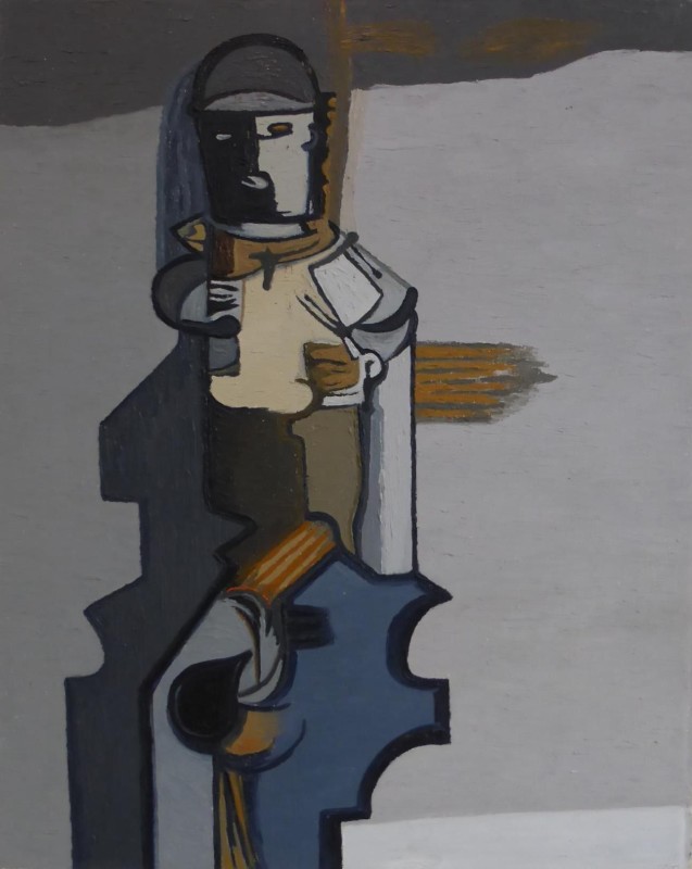 David Carr, Man and Machine, c. 1955