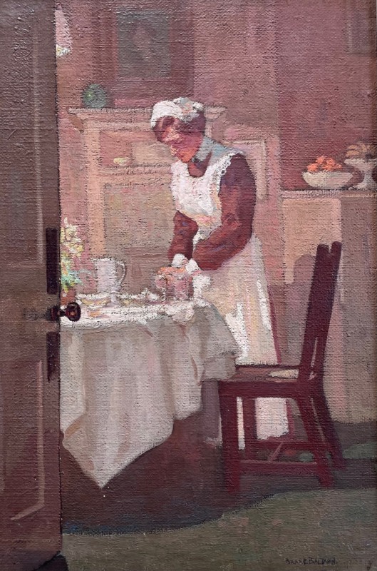 Brake Baldwin, Setting the Evening Table, c. 1912