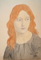Ian Strang (1886-1952)Portrait of 'Julia', 1911