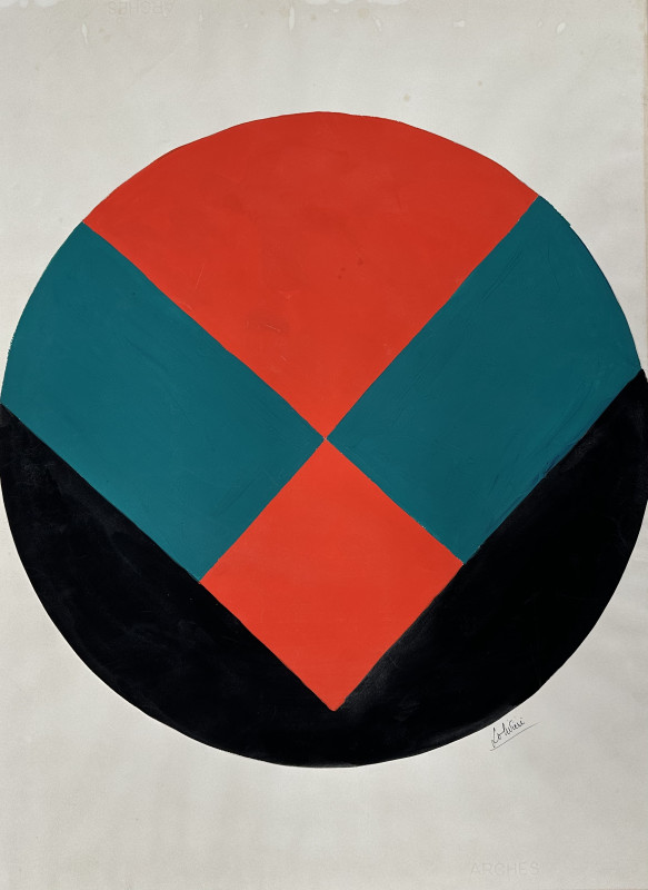LUCIENNE OLIVIERI, Composition, 1968