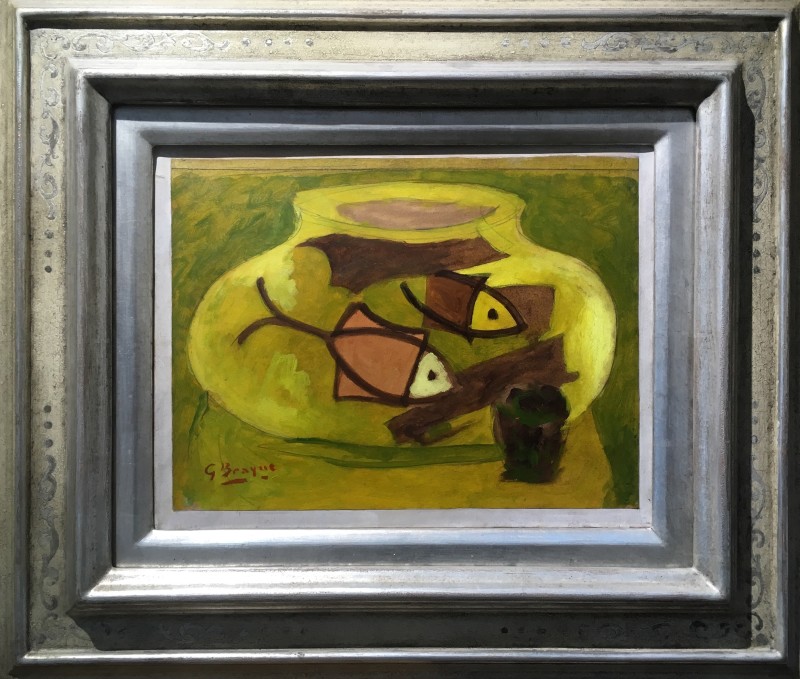 Georges Braque (1882-1963)L'aquarium au verre, 1944
