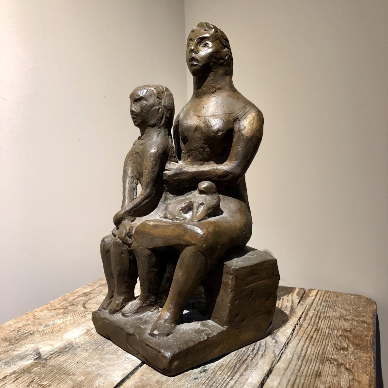 Edward Eade (1911-1984)Mother and Child, 1940's