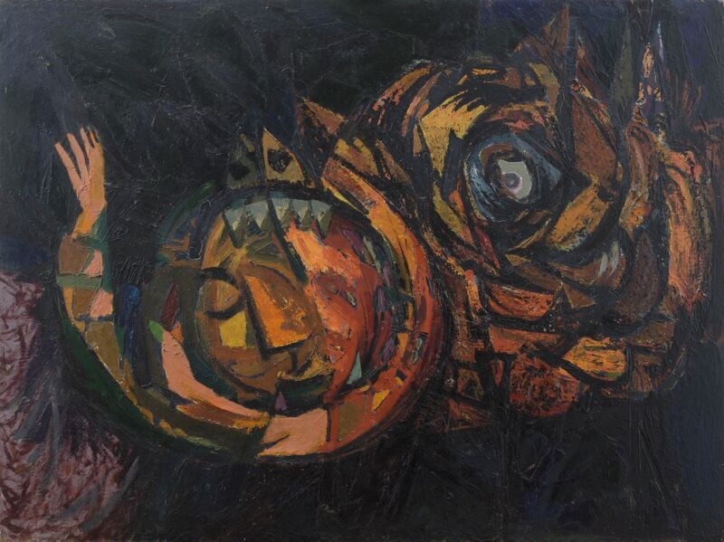 Kenneth Lauder (1916-2004)Dream Sequence Fear, 1955