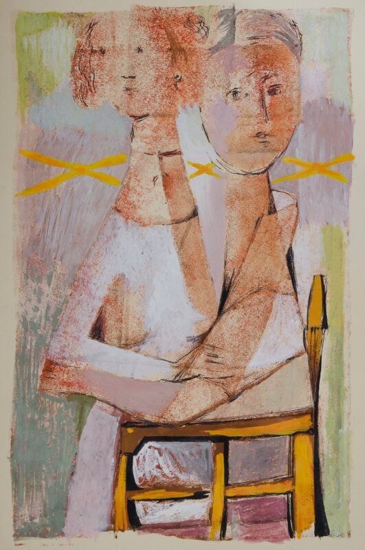 Kenneth Lauder, Mother and Child, 1951