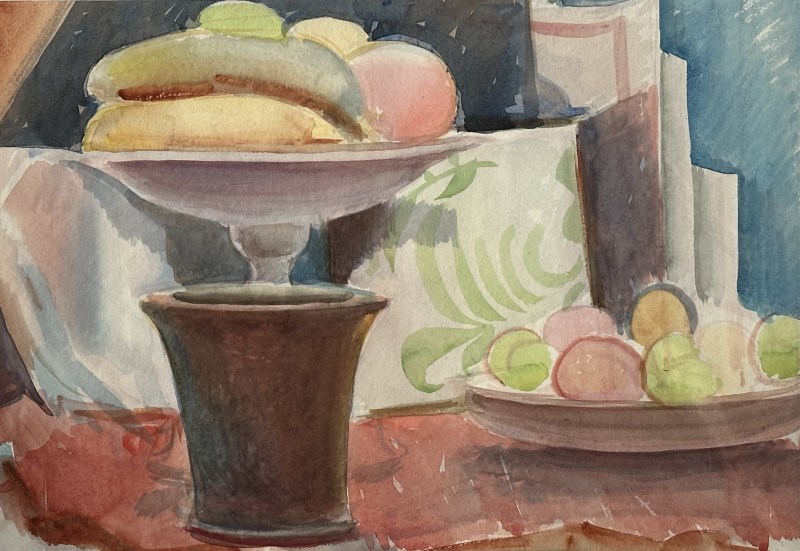William Crosbie, Still Life with Fruit, c. 1940s