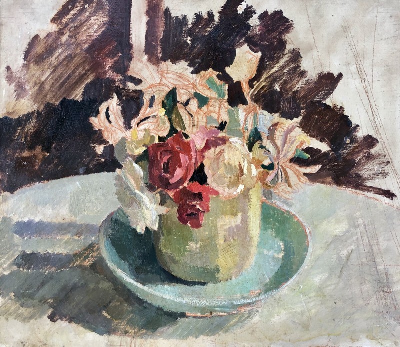 Percy Horton, Still Life with Flowers, c. 1930s