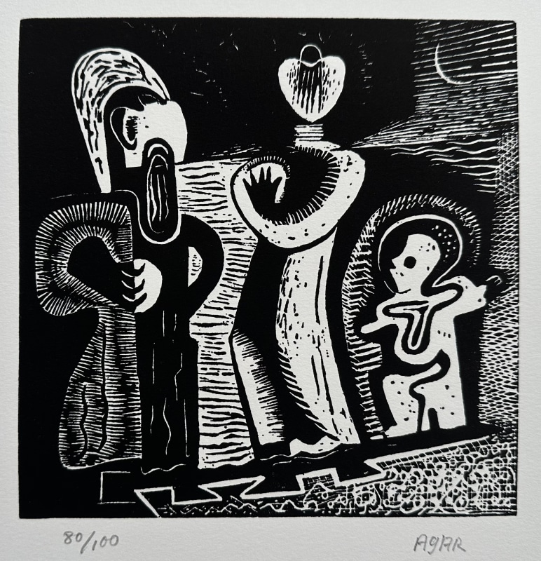 Eileen Agar, Family Trio, 1931