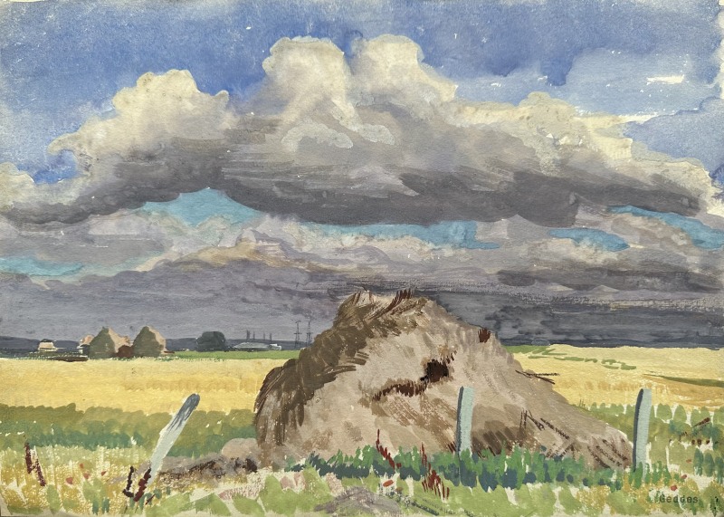 Margaret Geddes, Norfolk Landscape, c. 1946