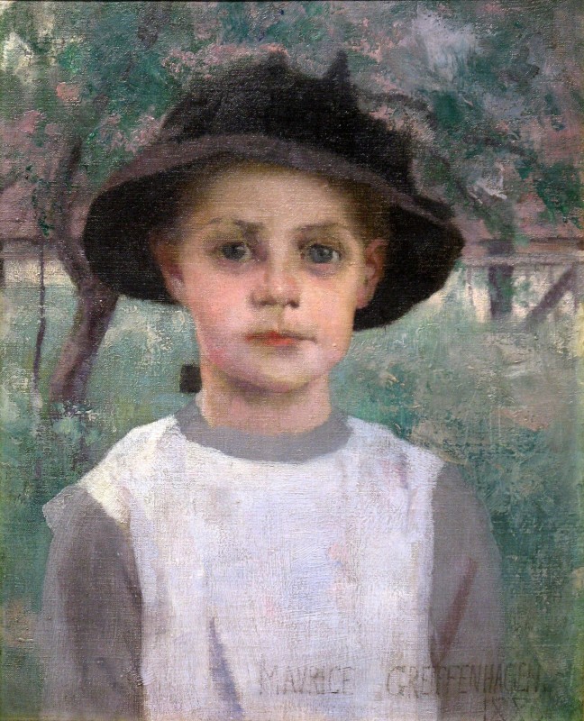 Maurice Greiffenhagen (1862-1931)A Village Girl, 1886