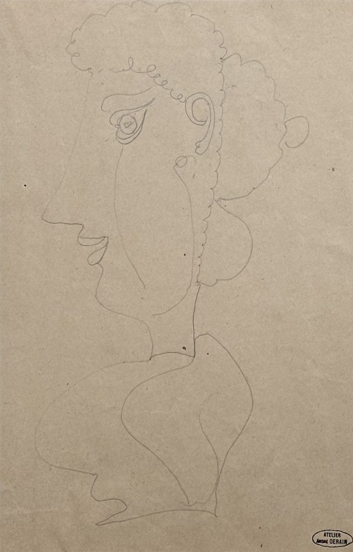 André Derain, Buste de femme, c. 1912-14