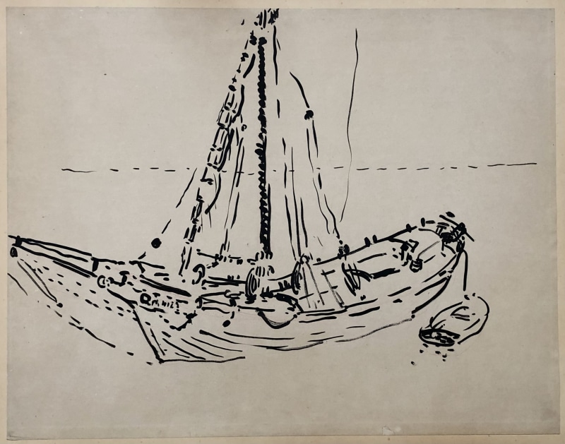André Derain, Thames Boat, 1906