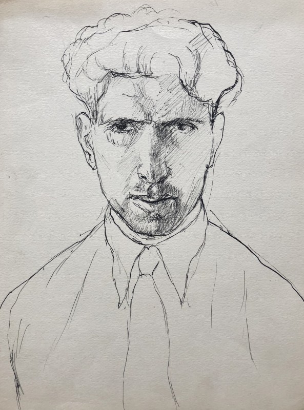 Fermin Rocker (1907-2004)Self Portrait, c. 1930s