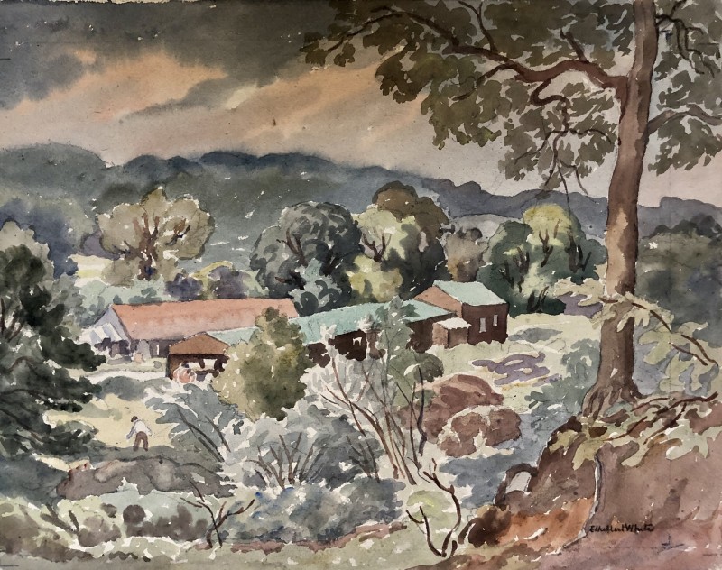 Ethelbert White, A West Country Farm, c. 1933