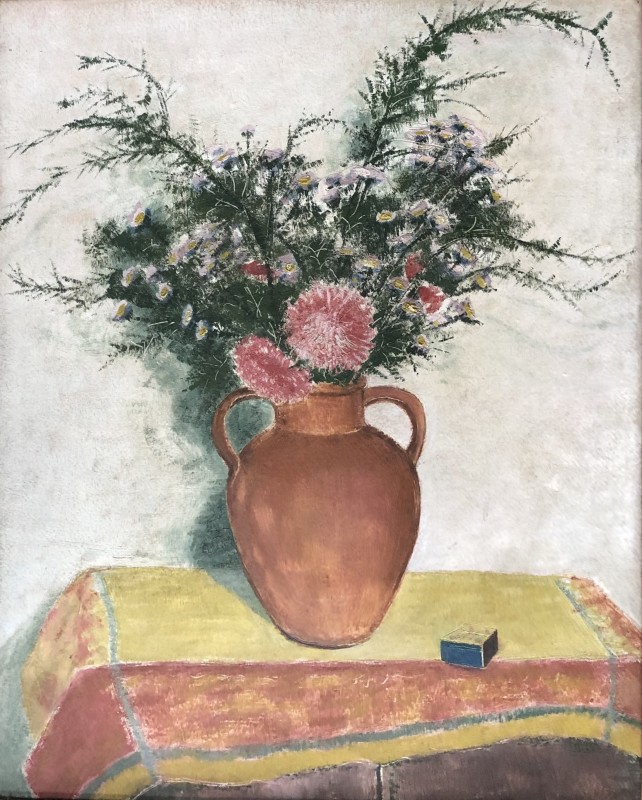 Edmond Xavier Kapp, Asters and Michaelmas Daisies, 1937