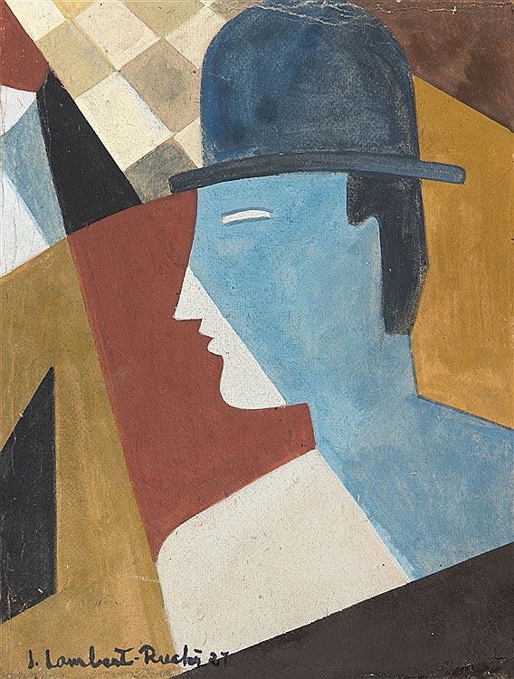 Jean Lambert-Rucki (1888-1967)L'homme au chapeau melon, 1927