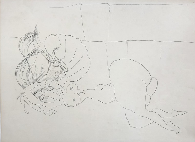 Glyn Morgan, Surrealist Nude, c. 1940