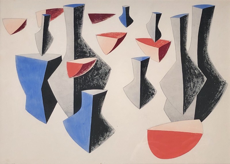 Harold Yates, Abstract Composition, 1935