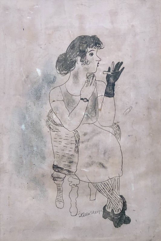 Stella Steyn, Study of a Woman, 1928