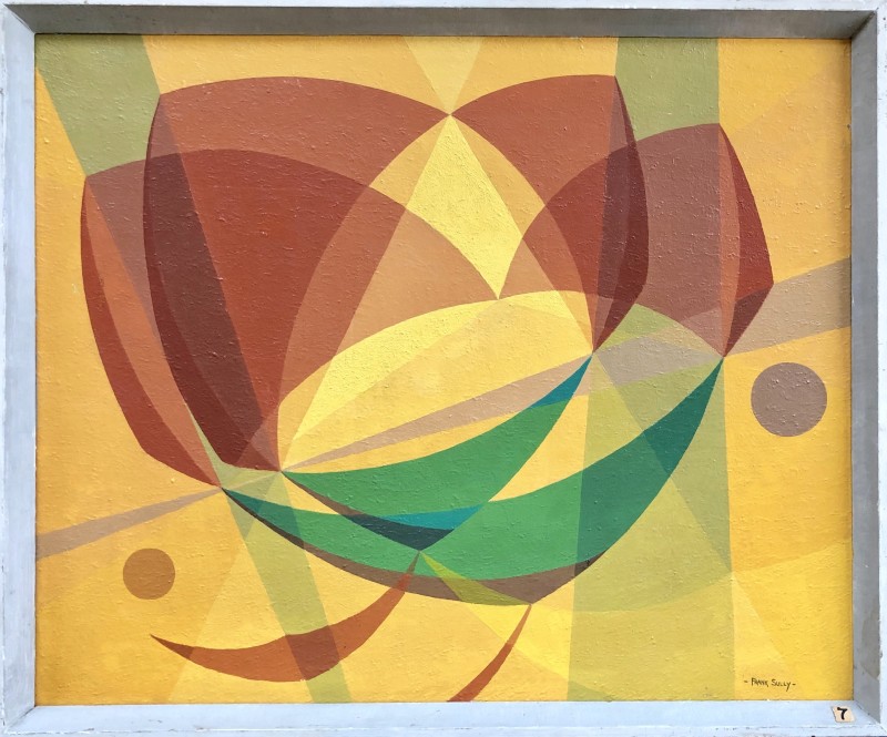 Frank Sully, Constructivist Composition (Buoyancy), 1950