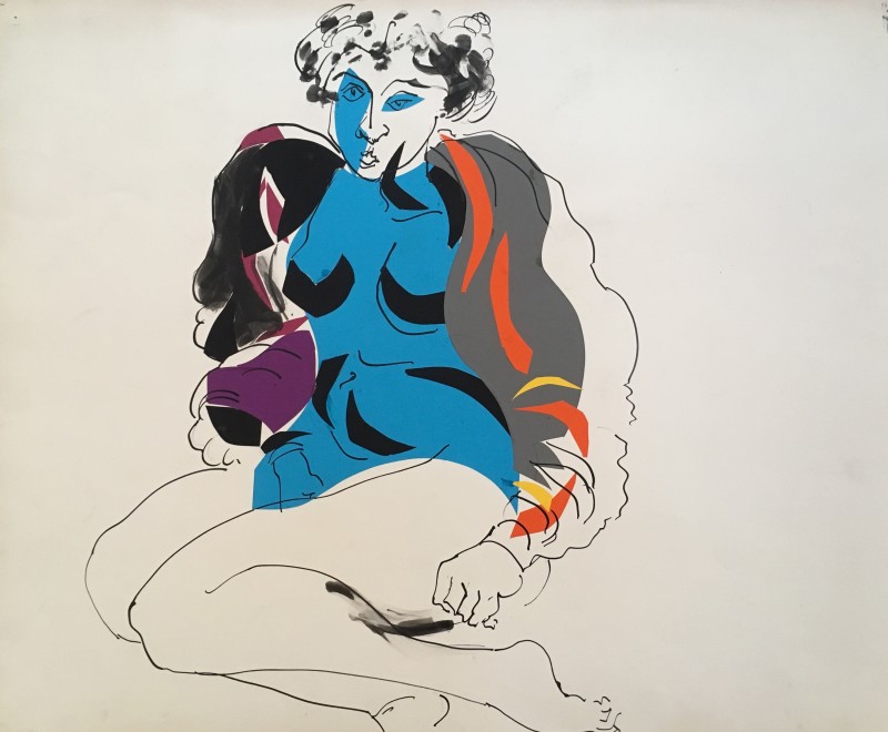 Glyn Morgan (1926-2015)Study of a Woman, 1950