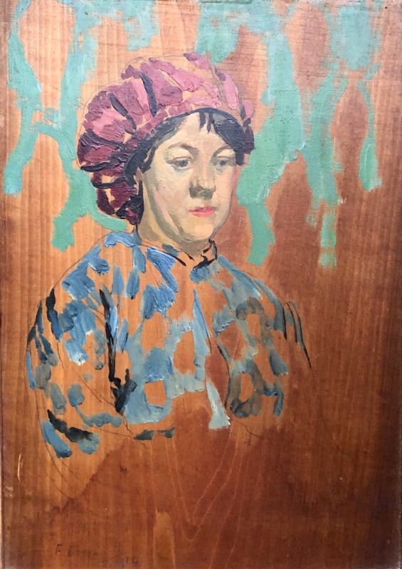 Frank Dobson, Catherine - A Newlyn Girl, 1914