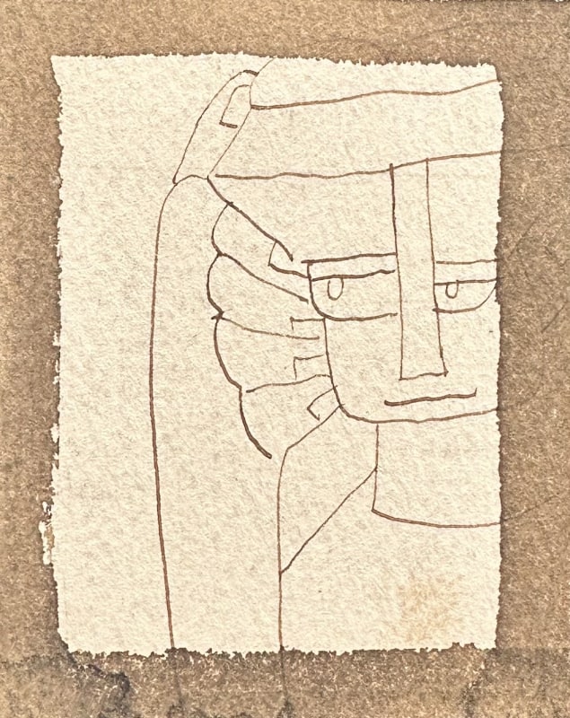 René Audebès, Cubist Head, c. 1950