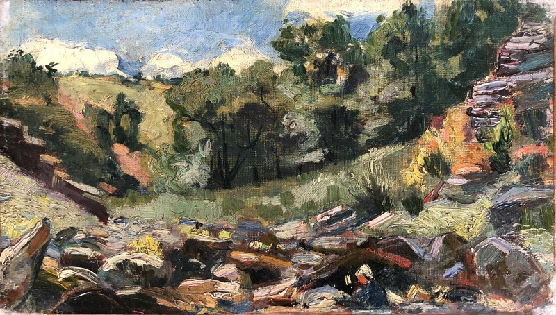 Othon Friesz, Paysage, Mourillon, 1937