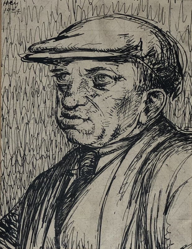 Cicely Hey, Unemployed Man, 1924