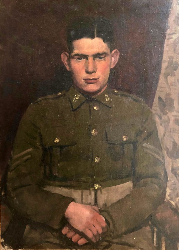 Gordon Scott , Bulford Camp Corporal, 1942