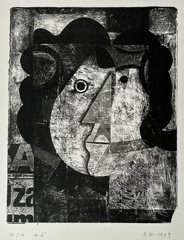 Bryan Ingham, Portrait of Aysel, 1989