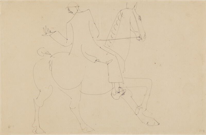 Henri Gaudier-Brzeska, Horse and Rider, 1912