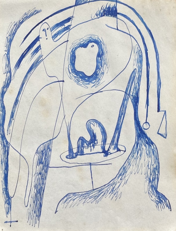 William Crosbie, Surrealist Composition, 1938