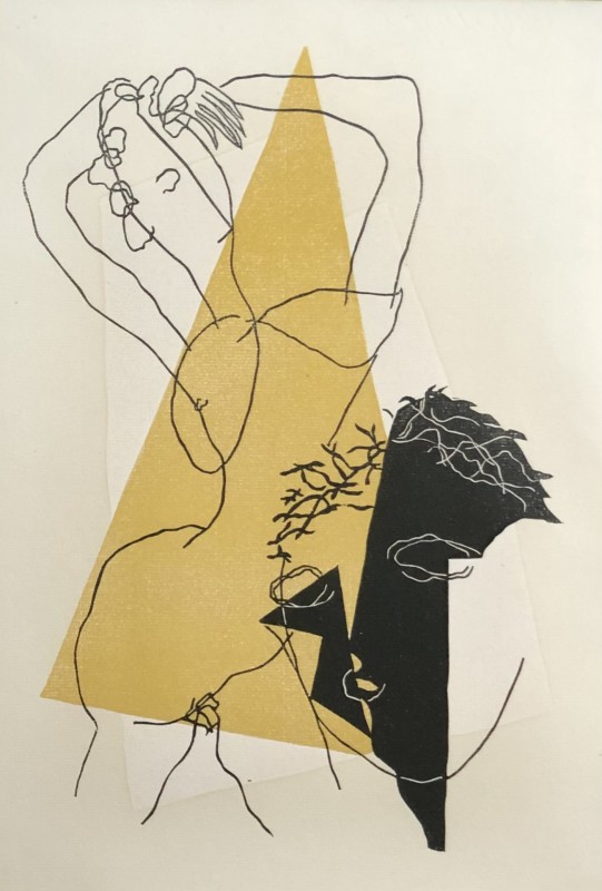 Henri Laurens, Composition I (from Loukios ou l'ane by Lucien de Samosate), 1947