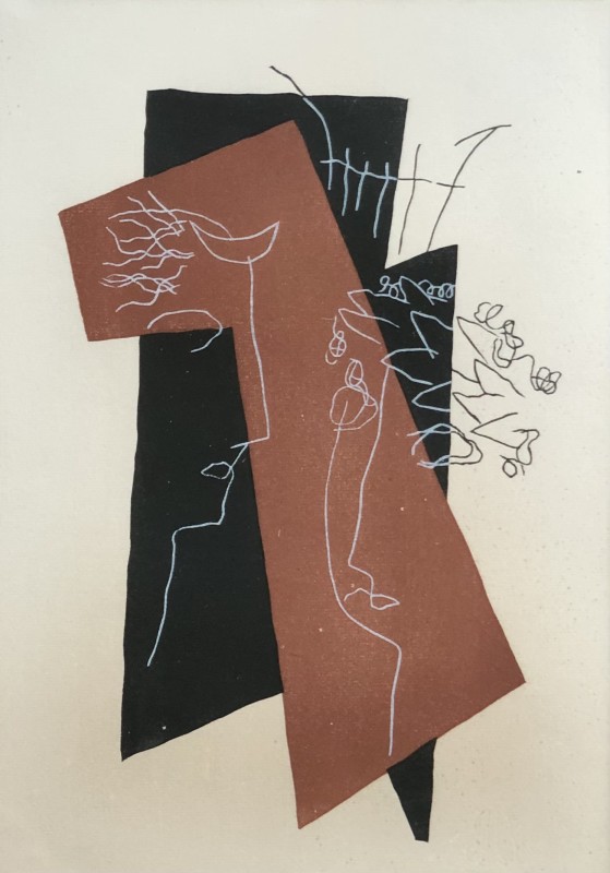 Henri Laurens, Composition II (from Loukios ou l'ane by Lucien de Samosate), 1947