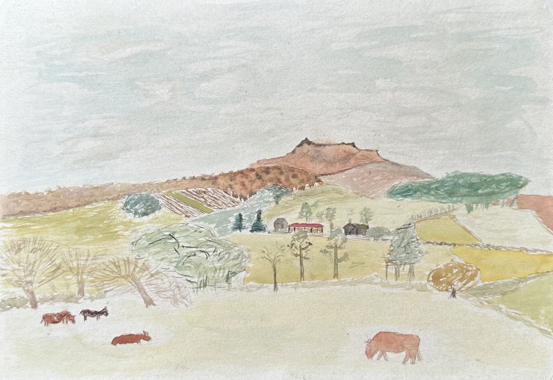 Tom Early, Cornish Landscape, c. 1946