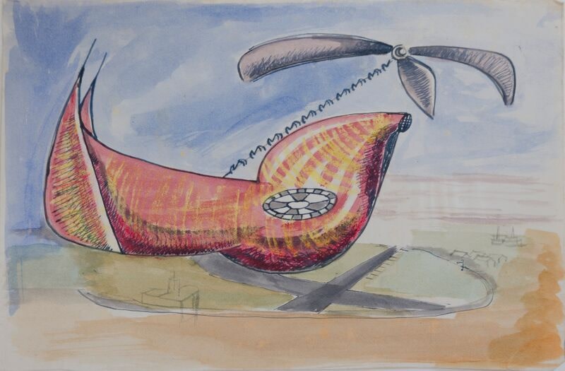 Kenneth Lauder (1916-2004)Flight Vehicle 3, 1945